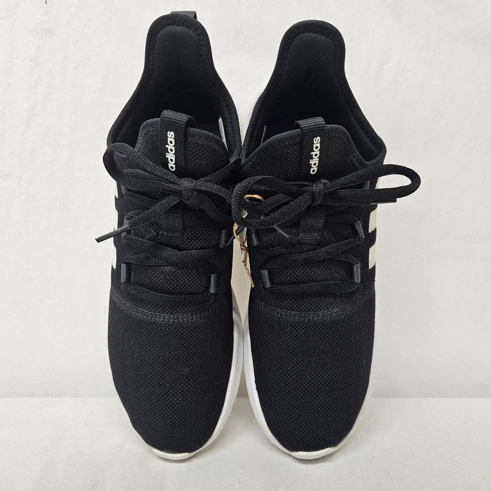 Adidas Cloudfoam Pure 2.0 Running Shoes H04753 Black‎ White Womens Size 10